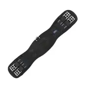 Shires Memory Foam Horse Dressage Girth Black 24in