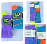 New Pro Compression Performance Socks & Sleeves ,Multicolor L/XL