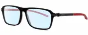 Chopard VCH310 Unisex Designer Blue Light Blocking Glasses Black Gold Grey 52 mm