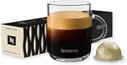 [Nespresso] Coffee 50 Pods Compatible with VERTUOLINE Vertuo Line Machines Espresso Flavored Capsules Light/Medium/Dark Roast (All Flavors) (50 Sweet Vanilla)