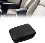 Dasbecan Center Console Armrest Cover Lid (Black) Compatible with 2012 2013 2014 2015 2016 Honda CRV