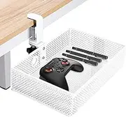 Under Desk Drawer Organizer,Desk Drawer Attachment | Desktop Table Management Tray, Under Table Organizer for Notes, Cell Phone and More Puchen