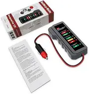 LALADEFIEE Battery Detector Car Battery Monitor Generators Electric Generator Battery Analyzer Car Cargenerator Battery Measurer Tester Generadores Electricos Car Alternator Red