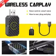 Wireless Carplay Android Auto Adapter 2 in 1 Mini Box Plug&Play Wireless Dongle