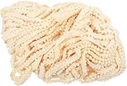 Homoyoyo Decorative Pompom Trim for Sewing Yards of Fringe Ribbon Lace for Clothing and DIY Crafts for Curtains Pillows and Home Decor Projects