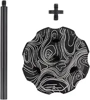 Outdoor Tank Cover Base, Outdoor Container Cover Base | Magnetic Base for Camping Light Stand, 1/4 Interface, Aluminium Alloy Base with Stand for e.g