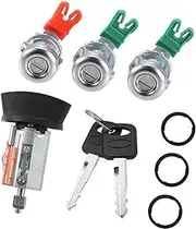Door Lock Cylinder Tumbler with Keys Set, Ford, for F-150, 2001-2004 Ignition Lock Set