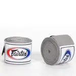 [古川小夫] FAIRTEX 手綁帶 泰拳 拳擊 BOXING HAND WRAPS 3M 5M 微彈性 灰色