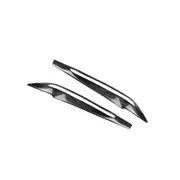 Carbon Fiber Car Mould Pressing Lamp Eyebrow Decorative Sticker for BMW X5 F15 2014-2017