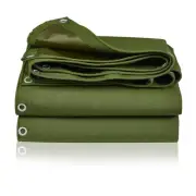 Tarp Canvas,heavy Duty Waterproof For Outdoors, Truck, Water Resistant