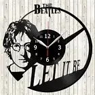The Beatles Vinyl Record Wall Clock Decor Handmade 4150