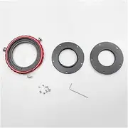 M42 M48 M54 Camera Regulator 360 Degree Rotator 3 in 1 Microscope Astronomical Telescope Angle Adjuster(M54 Set)