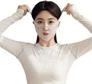 V- Face Lift Strap, Chin and Cheek Lifting Bandage, Chin Strap & Jawline Shaper, Reduce Pwelling and Firm Skin, Double Chin Strap, Reusable Beauty Face and Chin Lift Mask (01)