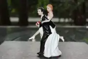 Two Designs of Wedding Cake Topper Lovely Bride and Groom Couple Pack of Two