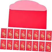 COHEALI 25pcs Envelope Bag for Chinese New Year Party Style Red Packets Money Holder Bridal