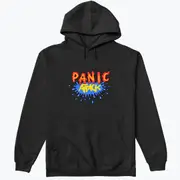 Panic Attack Black Hoodie Crewneck Sweatshirt Pullover