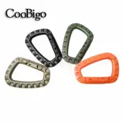 4x Plastic Carabiner Snap Hook D-Ring KeyChain Outdoor Backpack bag Strap Parts
