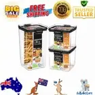 Sistema Tritan Ultra 3pc Food Storage Set Airtight BPA Free Containers