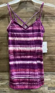 $64 ATHLETA Urban Explorer Stretch Lenzing Modal Tank Top Inner Bra - XXS * NWT