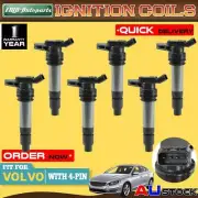 6x Ignition Coils for Volvo S60 S80 V60 V70 XC60 XC70 XC90 3.0L 3.2L 2007-2016 (for: Volvo)