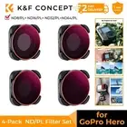 K&F Concept 4-Pack ND&CPL Lens Filter ND8/15/32/64 CPL for GoPro Hero12/11/10/9