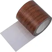 Wood Tape Brown Adhesive Baseboard Trim Wood Grain Repair Tape Peel and Stick