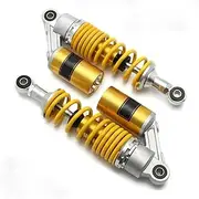 shock absorber Accessories Motorcycle Shock Absorbers Rear Suspension Shock Absorber 1Pair 11" 280mm For Kawasaki Suspension Strut Parts