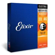 Elixir Electric Guitar Strings NANOWEB Light .010-.046 #12052