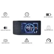 2.2" E-bike Bicycle Scooter 500C Display LCD Panel Speedmeter For Mid Hub Motor