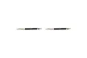 2x Kent Clutch Pencil 2mm w Clip Home School stationery Technical Drawing Design