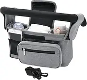 Pram Storage Bag - Pram Bag Organiser | Waterproof Pram Organiser Bags, Pram Bag Attachment, Portable Pram Changing Bag, Pram Accessory Tasc