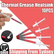 10PCS Thermal Grease Heatsink Compound Paste Heatsink CPU GPU Cooling Syringe AU