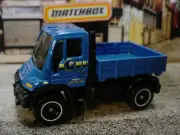 2024 Matchbox Multi 9-Pack Exclusive MERCEDES-BENZ UNIMOG ☆blue;BYRD FARMS☆Loose