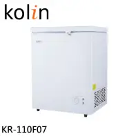 在飛比找momo購物網優惠-【Kolin 歌林】100公升 臥式冷凍/冷藏兩用櫃(KR-