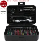 YDL-21132 132-in-1 Precision Screwdriver Set w/ 108pcs Bits & Box & Magnetizer