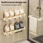 Hanger Holder Towel Rack Wall Mount Slipper Bracket Fashion Clothes Holder