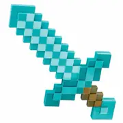 Minecraft Steve Armor Creeper Boys Mens Weapon Costume Accessory Diamond Sword