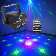 Mini RGB Portable Led Stage Laser Light DJ KTV Projector Disco Party USB Lamp