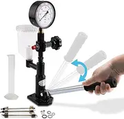 [Kawish] 600Bar Diesel Fuel Injector Tester 6000PSI Diesel Injector Nozzle Tester Kit with Dual Scale Gauge to Adjust Injector Nozzle Pressure and Testing Diesel Injector Nozzle Pop Pressure Tester