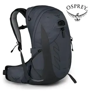 【Osprey】Talon 22 輕量化登山背包 男 日蝕灰(健行背包 單車背包 快速移動運動背包)
