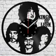 KingS of Leon Vinyl Record Wall Clock Art Decor Original Gift 12'' 30cm 2346