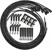 WIRE SET ULTRA 40 8.5MM BLACK LS UNIVERSAL 90, 135, STR, PLUG ENDS