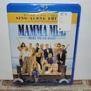 Mamma Mia! Here We Go Again (Blu-ray + DVD + Digital) Sing A Long Edition - NEW