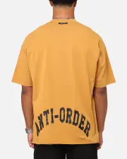 [The Anti Order] The Anti Order Architype Boxy T-shirt Mustard - Size XL XL Mustard