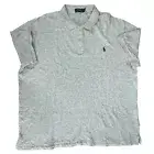 Polo Ralph Lauren Shirt Men Pony Shirt French Terry Grey Classic Soft