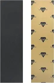 Black Diamond Longboard Skateboard Grip Tape Sheet 10" x 48" Black