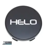 Helo HE899 Wheel Center Cap Snap In Satin Black HE899CAPB74-SB