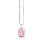 Buy Heritage Pink Stone Silver Necklace by Thomas Sabo online - THOMAS SABO Australia