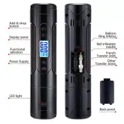 12V Mini Air Compressor Auto Tire Inflator Pump 300PSI Portable Electric Pump
