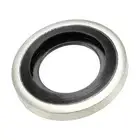 10pcs Bonded Seal Washer G1/8 15.9x8.5x2.9mm Carbon Steel Nitrile Rubber Gasket